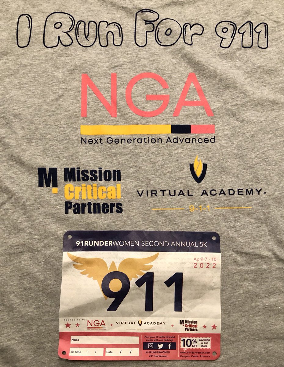 shezgp's tweet photo. Came home yesterday to find my packet in the mail- so excited for the 91RUNDERWOMEN 5K! @MCP_insights @911derwomen #LifeatMCP https://t.co/jV4BJRVcJC