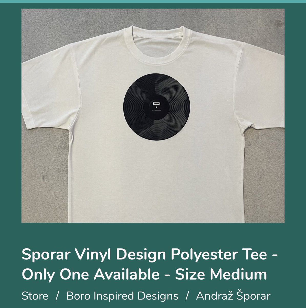 DesignsBoro's tweet photo. Sporar Vinyl Design Tee - Only 1 available - size medium

Shop: https://t.co/0tVjFbinzd

#UTB #BORO https://t.co/ppSviYq5Ge