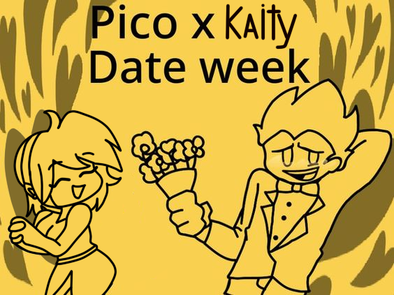 NatailYamila's tweet photo. #fridaynightfunkin #fnfpico #fnfkaity #fnfDate #picoxkaity #kaityxpico #ask Pico x kaity Date week https://t.co/Nw26b5HU9m