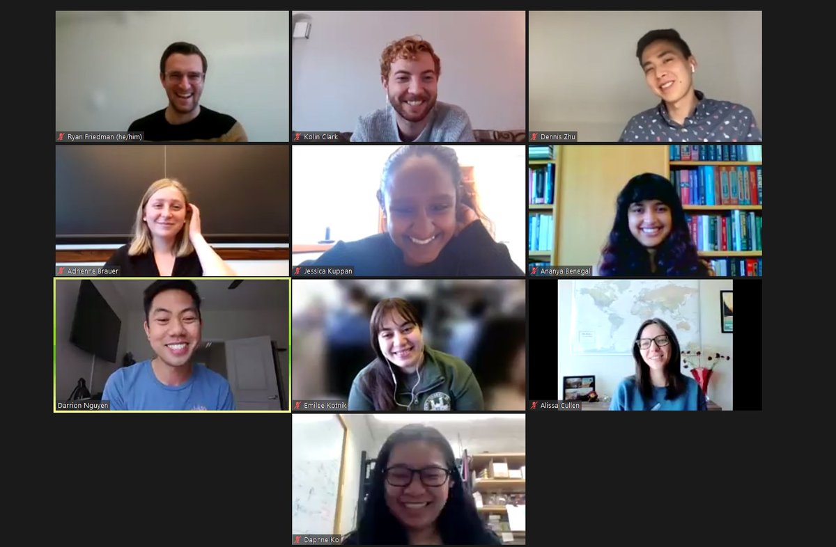 WUSTLProSPER's tweet photo. Thank you to our wonderful guest speaker Darrion Nguyen (@lab_shenanigans) for talking to us today! What an inspiring, extremely fun, and roller-coaster of a talk! Thank you to all of our panelists and all of those who attended our event. We wish Darrion the best on his journey! https://t.co/EaNIEjnT2A