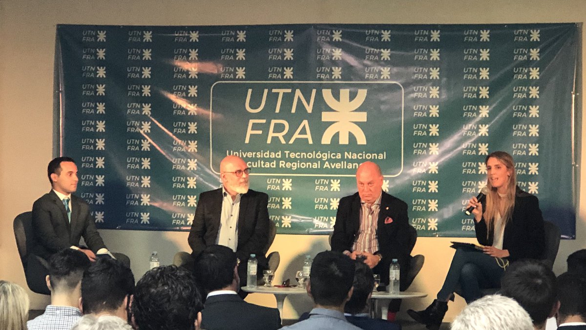 JMatricali's tweet photo. Participé del lanzamiento del CEFICE “Centro de Fomento a la Industria y el Comercio Exterior” en @utnfra donde los panelistas con @MRappallini Pte de @UIPBA debatieron la importancia de la vinculación #universidad #industria para mejorar el #comercio #exterior https://t.co/ODZLBSYUWm