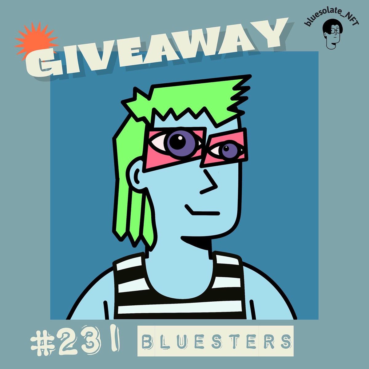 bluesters_nft's tweet photo. #231 Bluester GIVEAWAY !🎁
Collab with @sonursal_nft 
To enter just 📌
1. Follow @bluesters_nft and @geometricalFam **on twitter**
2. Retweet &amp; Tag 2 Frens
3. Join Discord and react 🎉 at #giveaway ch. link in bio.

Winner draw in 24H
GL everyone 🪄

#NFTCommunity #nftcollector https://t.co/JE20JvsepY