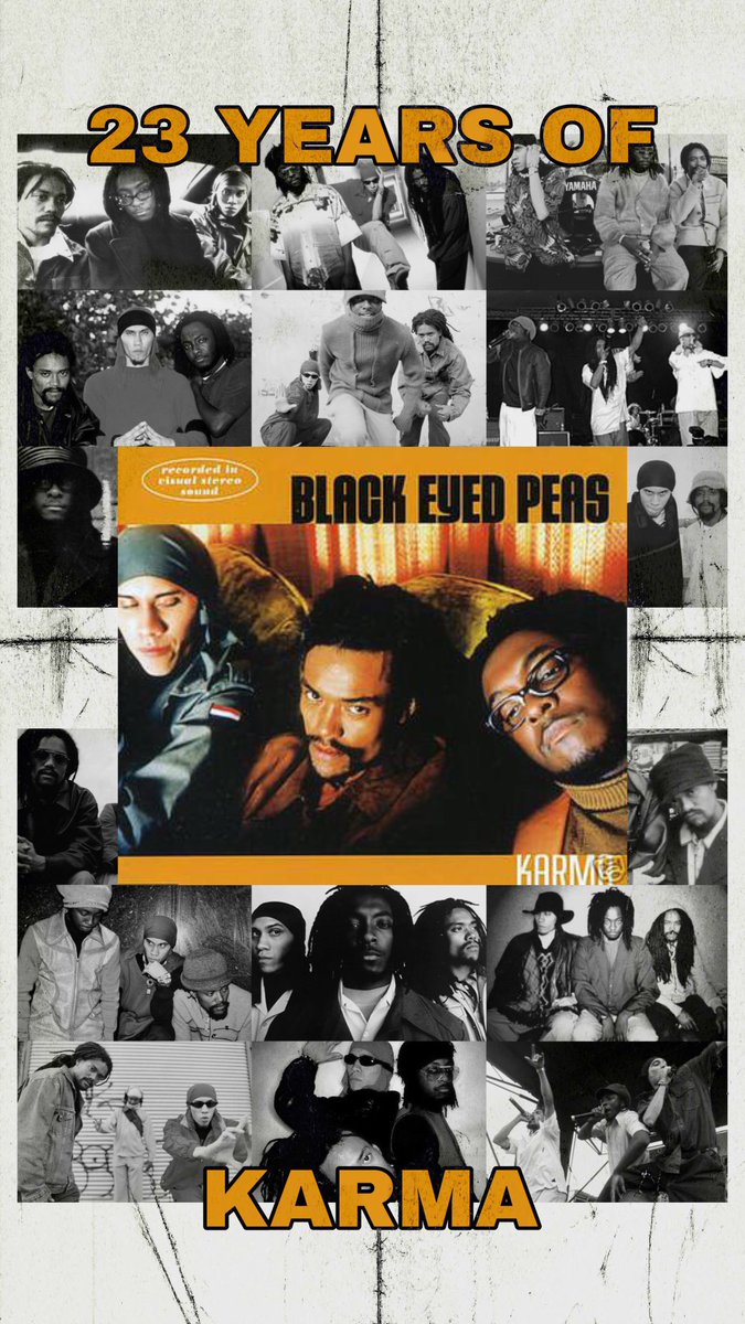 𝟐𝟑 𝐲𝐞𝐚𝐫𝐬 𝐚𝐠𝐨 today, @bep released their song “𝐊𝐚𝐫𝐦𝐚” from their first album #BehindTheFront. 🎶🔥