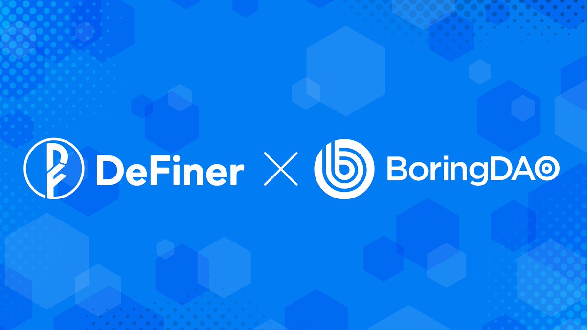 dexvraio's tweet photo. π @DeFinerOrg has announced partnership with @TheBoringDAO on @0xPolygon
π This cooperation with the DAO-driven inter-blockchain hub for #Web3 will help #DeFiners move their #crypto cross-chain.
π½INFO
https://t.co/aqW1BDUcIz
#PolygobSpace #Polygon https://t.co/gbf4dSIcHq