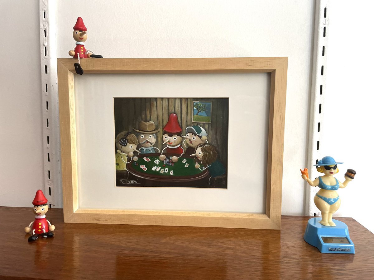 valencacault's tweet image. Have you ever thought of having a lucky original Pinocchio who won a poker tournament with a 5 and a 3?
🤔🤔🤔

#pinocchiosales #freeshipping #dontbecheap