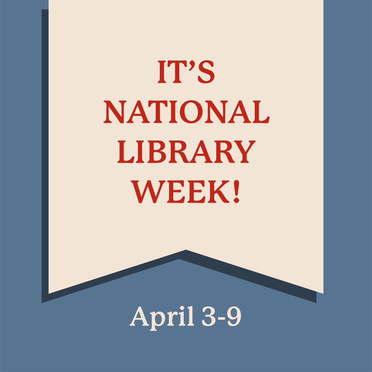 It's National Library Week! Come celebrate with us and explore some new books!