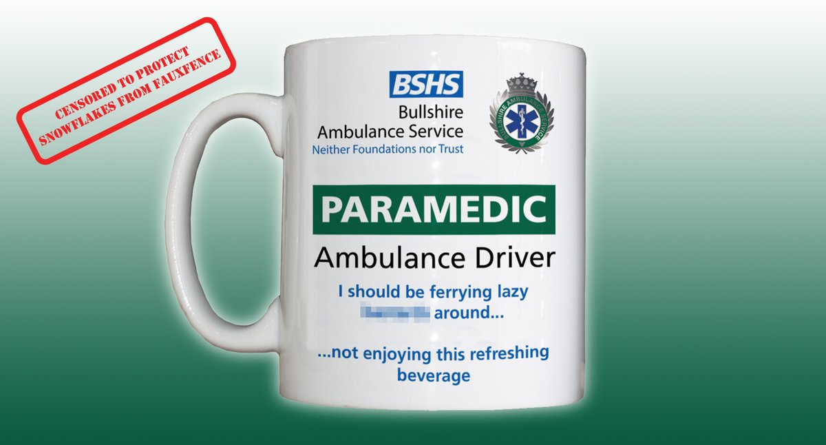 Are you, or is someone you know, an Ambulance Driver?

We have just the personalised drinking vessel:

bullshire.ecwid.com/#!/Personalise…