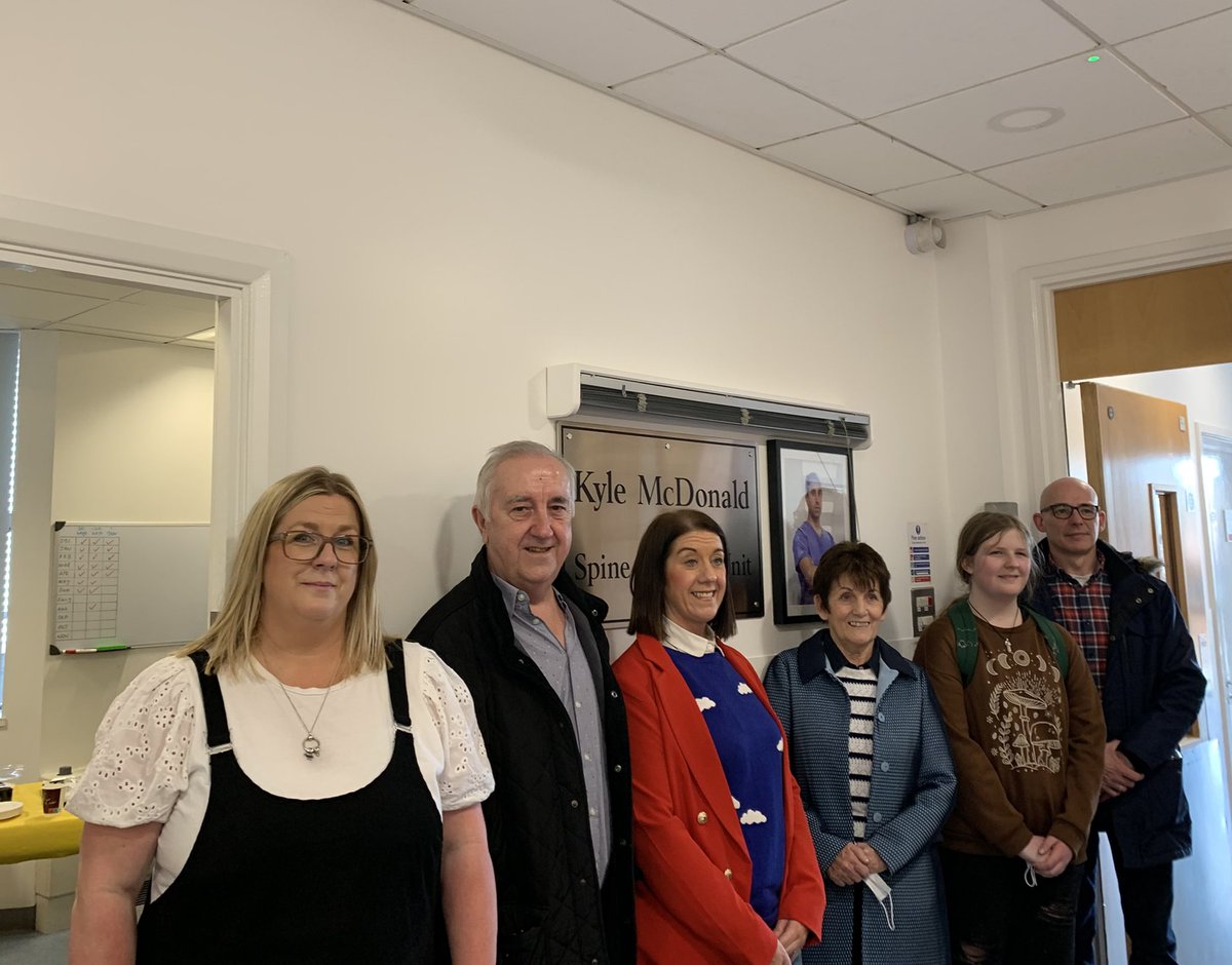 martinanne1's tweet photo. Thank you to all our sons colleagues for inviting us as a family to see the wonderful memorial plaque erected in his honour at his workplace RVH Ward 4 #wewillrememberhim https://t.co/UY03cK870p