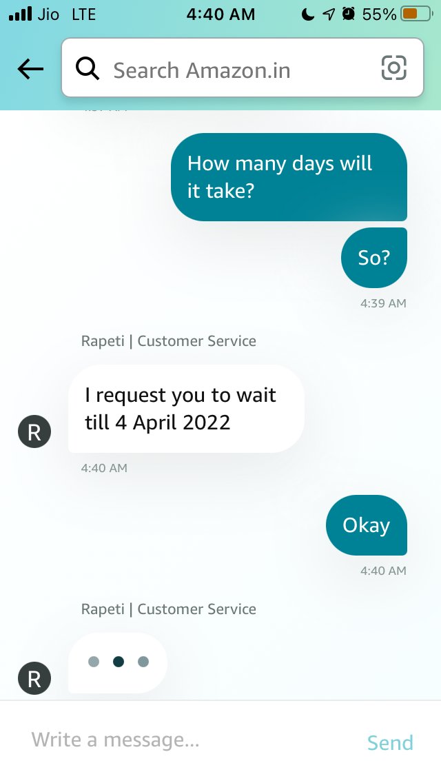 Hey <a href="/amazonIN/">Amazon India</a> should I lose hope of my cashback?

Case id: V550501038