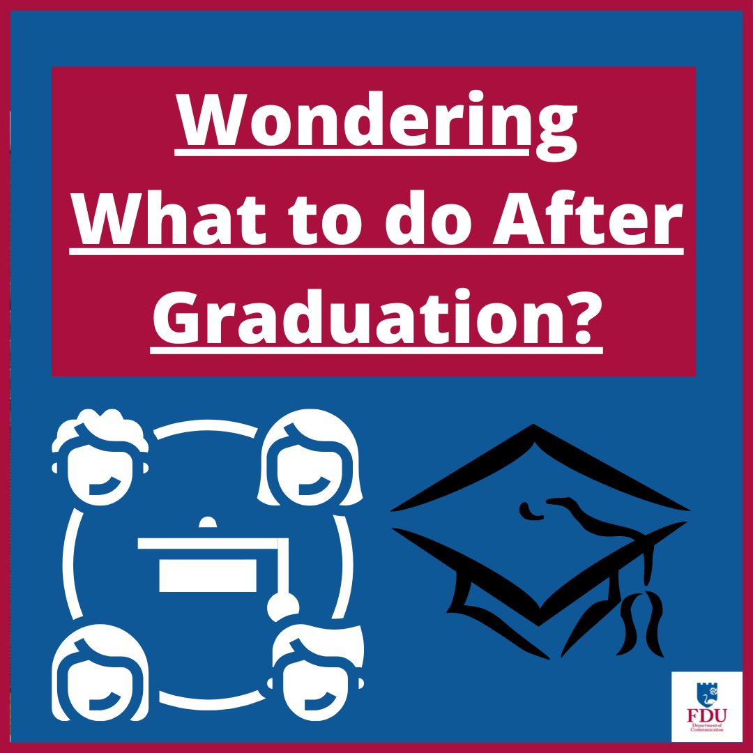 fducomm's tweet photo. Save the date! On April 19th at 8:00 PM, connect with recent Department of Communication Alumni and learn how they’ve used their degrees to foster their professional careers. Look out for a Zoom link posted closer to the date! https://t.co/zXXkWu7lWW