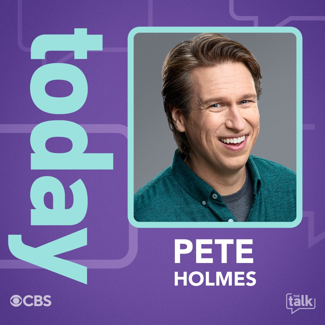TheTalkCBS's tweet photo. It's a jam packed show today!
We have @peteholmes from the new CBS show #HowWeRoll and @GhostsCBS stars @AsherGrodman & @richietown https://t.co/ZnpqaRJbMC