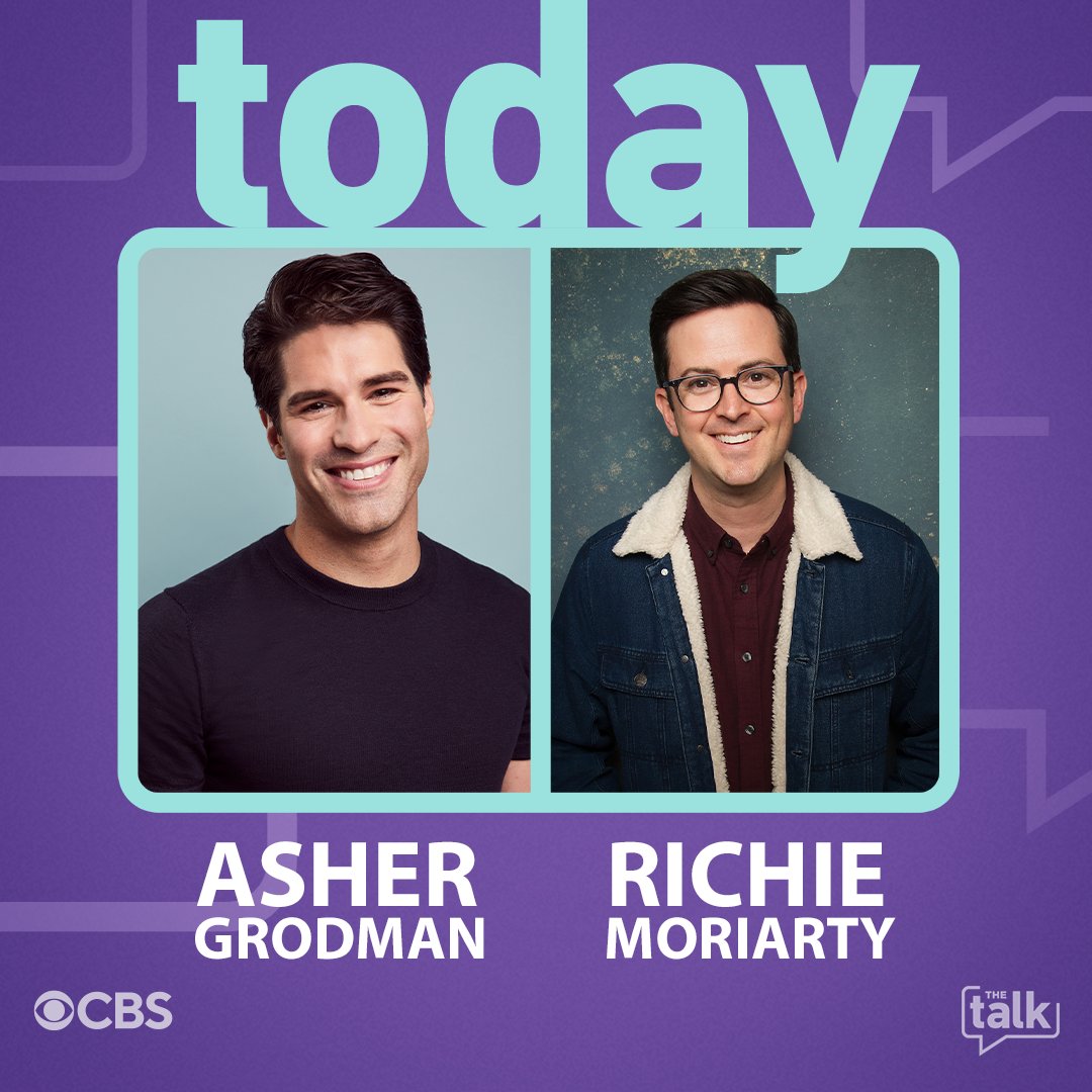 TheTalkCBS's tweet photo. It's a jam packed show today!
We have @peteholmes from the new CBS show #HowWeRoll and @GhostsCBS stars @AsherGrodman & @richietown https://t.co/ZnpqaRJbMC