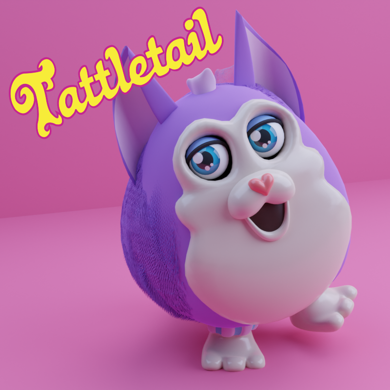 Blender Tattletail] Mama Tattietail 