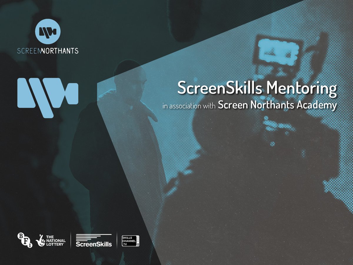ScreenNorthants's tweet photo. We are HUGELY excited to announce our new @UKScreenSkills Mentoring scheme. Open to Entry level, Early + Experienced career stage people living in Northants, Warwickshire, Coventry, Rutland, Beds, Cambs +Leicestershire. Details + video in BSL + subtitles: https://t.co/AGBPafIUYp https://t.co/d2z8gPnALD