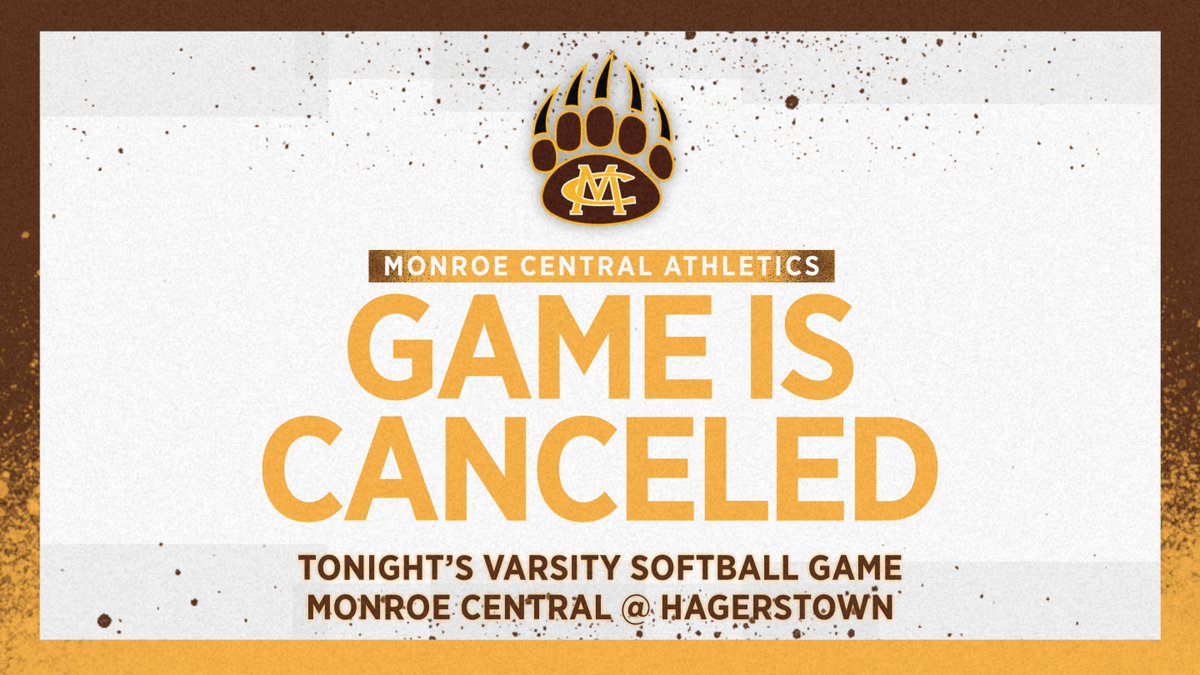 Monroe Central Golden Bears tweet media