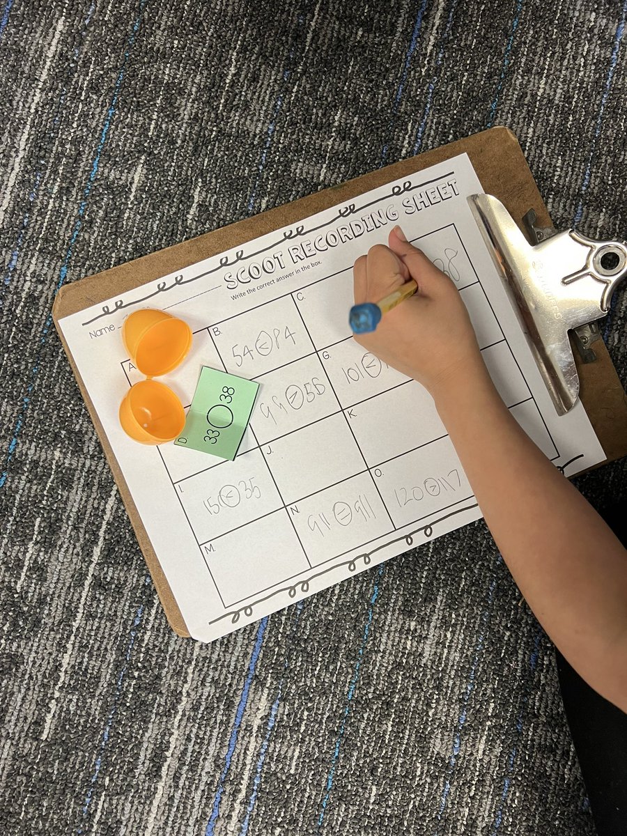 Name a better way to learn how to compare numbers with symbols than a comparing egg hunt! 🥚🥚
