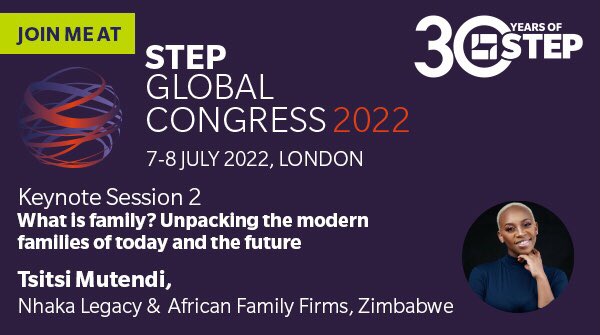 I’m looking forward to exploring the discussion on Modern Families as I give a keynote at the <a href="/STEPSociety/">STEP</a> Congress in July. to find out more and register is: congress.step.org