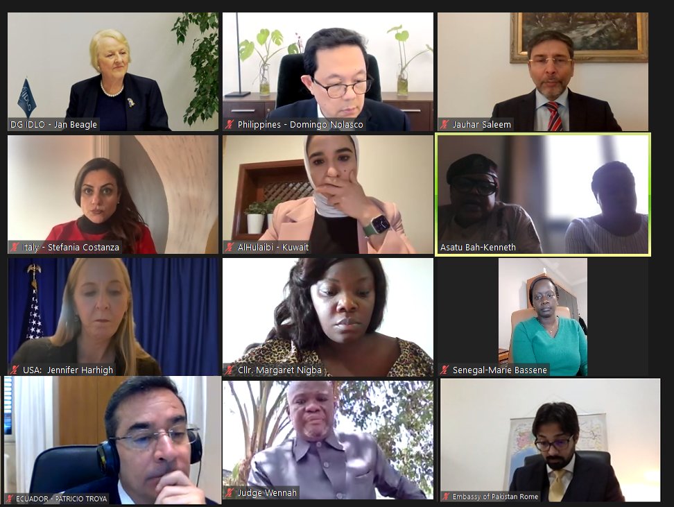 Jan Beagle (@janmbeagle) on Twitter photo Great interactive discussion today with <a href="/IDLO/">International Development Law Organization</a>’s Standing Committee and our national partners in #Liberia. Thanks to our members <a href="/PakinItaly/">Pakistan Embassy Italy</a>, <a href="/ItalyUN_Rome/">Italy UN Rome</a>, <a href="/USUNRome/">USUNRome</a>, <a href="/EmbajadaEcuITA/">Embajada ECU Italia</a>, #Kuwait, @PhinItaly & #Senegal for their support. Great interactive discussion today with <a href="/IDLO/">International Development Law Organization</a>’s Standing Committee and our national partners in #Liberia. Thanks to our members <a href="/PakinItaly/">Pakistan Embassy Italy</a>, <a href="/ItalyUN_Rome/">Italy UN Rome</a>, <a href="/USUNRome/">USUNRome</a>, <a href="/EmbajadaEcuITA/">Embajada ECU Italia</a>, #Kuwait, @PhinItaly & #Senegal for their support.