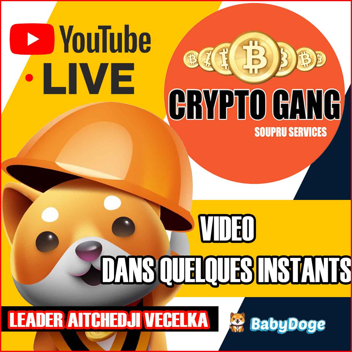 AitchedjiV's tweet photo. 🔥UNE VIDEO SUR NORE CHAINE YOUTUBE DANS QUELQUESINSTANTS

➡️ ABONNEZ-VOUS MASSIVEMENT A LA CHAINE

https://t.co/inCHnLLInB https://t.co/W1QD4H6pr6