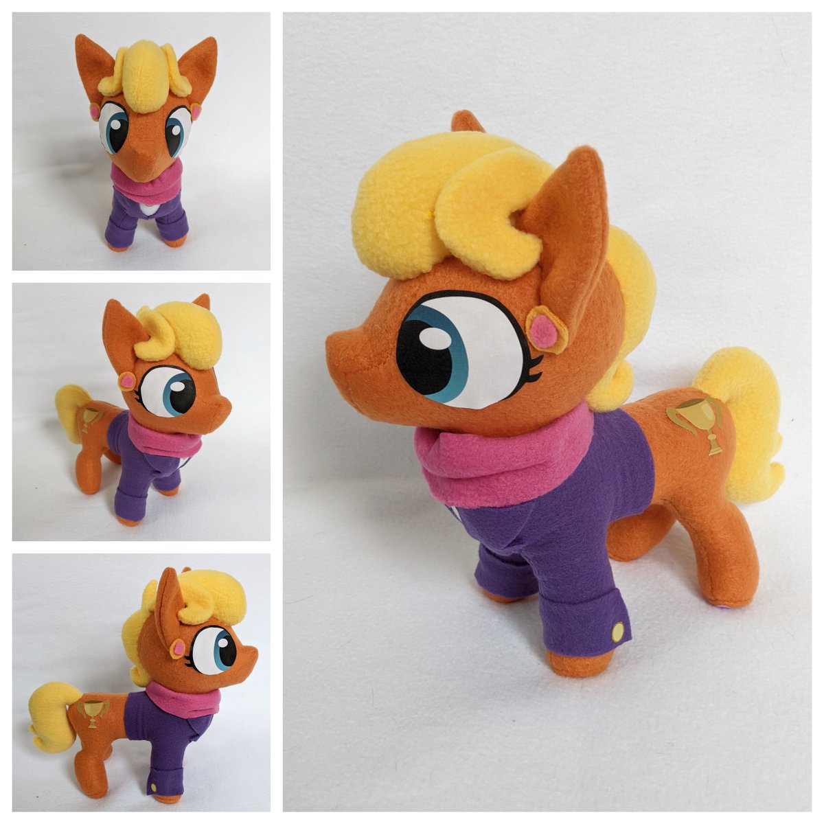 FleeceFriends's tweet photo. Here's a character I've never plushed before, Ms. Harshwhinny!
What do you think?
#mlp #brony #plush https://t.co/pXPYKnW22Q