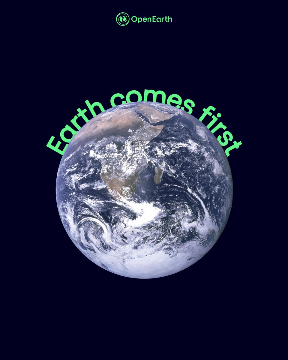 Open__Earth's tweet image. We believe we can transcend our differences and achieve the future we want when we realize that... Earth comes first.

#OpenEarthFoundation #climatechange #NFT #blockchain #nonprofit #OpenEarth #earthcomesfirst #ourplanetfirst #drivenbypurpose #techforgood #climateaction