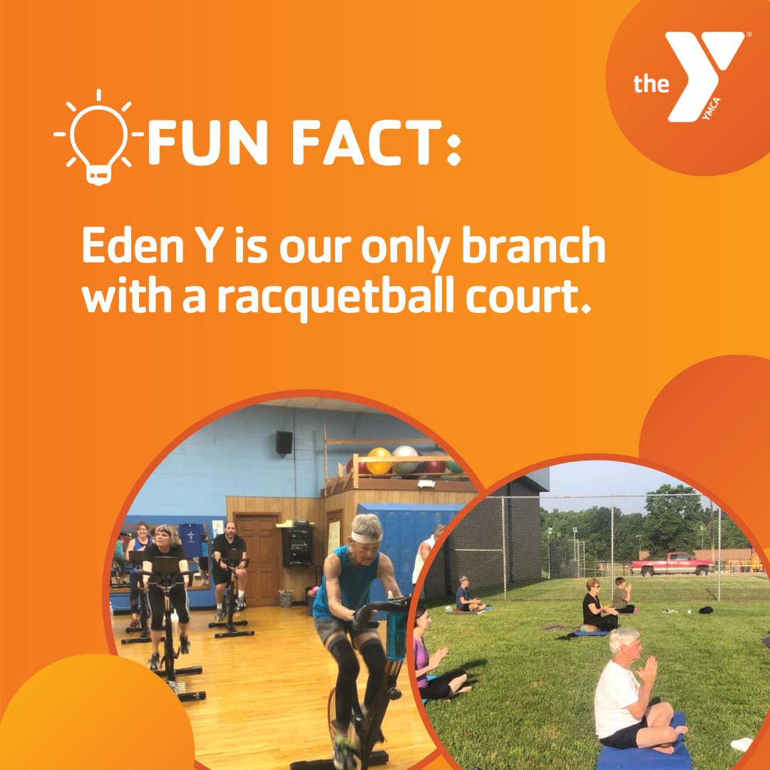 YMCAGreensboro's tweet photo. Get to know our branch of the month, @EdenFamilyYMCA! Located in Eden, NC, this facility offers an indoor pool, racquetball court and outdoor tennis courts. Check out Eden Y — its waiting for you to practice your favorite sport!🏊🏽‍♂️🎾🏀

#EdenYMCA #BranchOfTheMonth #edennc https://t.co/mU60nDCAT8