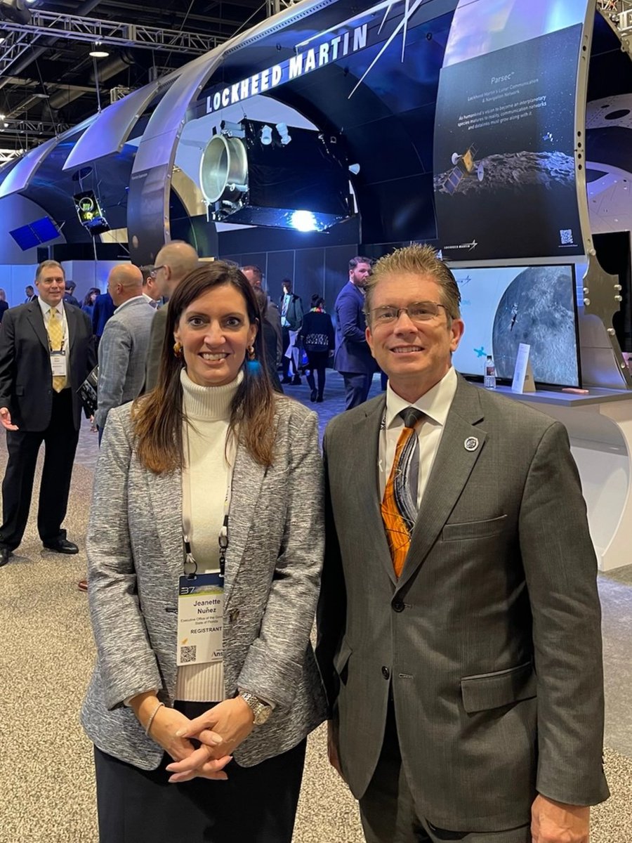 The <a href="/SpaceFoundation/">Space Foundation</a> Symposium brings leaders from around the world to discuss and plan for the future of space. Florida was well-represented by @LtGovNunez, our board member Rob Salonen &amp; our <a href="/SpaceFlorida/">Space Florida</a> partners. DYK aviation/aerospace provides 100K+ jobs in Florida?