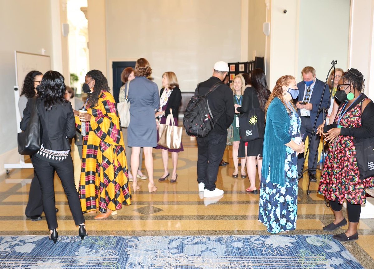 YoungAudiences_'s tweet photo. Sharing some highlights from last week’s national #YAconference in #NoLa, Arts & Action! We are grateful to our collaborators, colleagues, attendees, and supporters for making it possible @YALousiana @YACSchools @HancockWhitney @NEAarts #Arts4Learning #YAnetwork #ArtsinEd https://t.co/tuuCFbo3jD