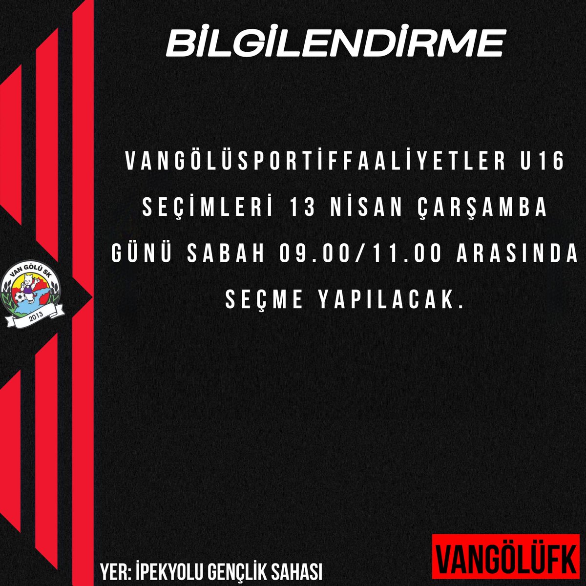 VANGÖLÜ SPORTİF FAALİYETLER (@vangoluf) on Twitter photo 