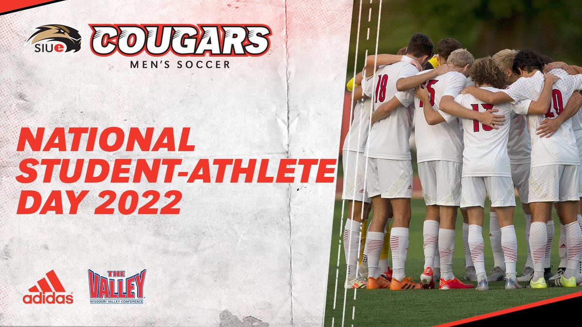 SIUEMensSoccer's tweet photo. Today we celebrate the perseverance, dedication, and success of student-athletes❗️

#GoCougars #NationalStudentAthleteDay https://t.co/aelakWbAGp