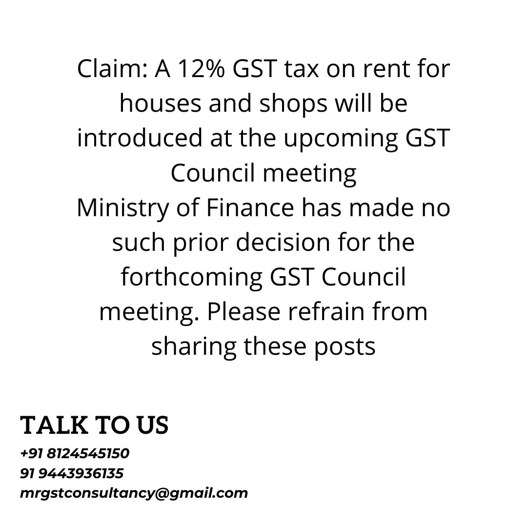 GstConsultancy's tweet photo. News and updates about GST

#IncomeTax #incometaxseason #incometaxes #incometaxtime #IncomeTaxRefund #IncomeTaxReturn #incometaxballers #incometaxmiami #IncomeTaxMoney #incometaxreturnfiling #incometaxspecials https://t.co/pOp3zFUhcN