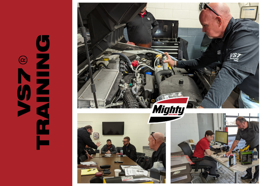 theMightyPros's tweet photo. Mike Hinderleider and Larry Barnes doing #VS7 training at the Yark Automotive Group! @YarkAuto #FunFact - During the training at the #BMW store, the service rep left and sold our two demo bottles of #OL150. The next day, he called for TWO more cases!
#BeMighter #VS7Training https://t.co/CxIYbQwuZd