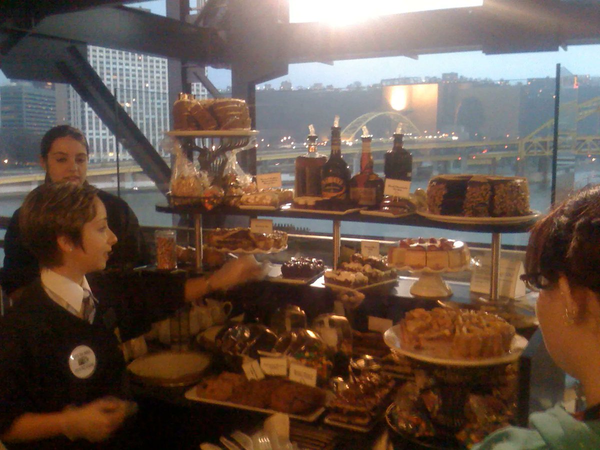 cmiav's tweet photo. Fourteen years ago, SGIM took the CMI AV crew out to a baseball game in Pittsburgh, and THIS is the dessert cart that made all our dreams come true. 🤤 Thank you SGIM!!! #SGIM22 https://t.co/YaqXR5diqD