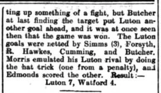 treblethree's tweet photo. On this day in 1917 Luton Town won 7-4 at Watford in the London Combination #VeryGoodFriday https://t.co/JDrU9SEK8b