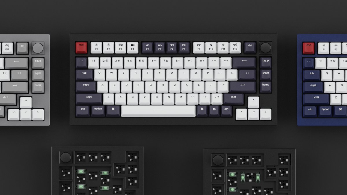 KeyCrox's tweet image. Keychron Q1 Knob Mechanical Keyboard Now Available at keycrox.co.uk!
#keychron #keyboard #keycrox