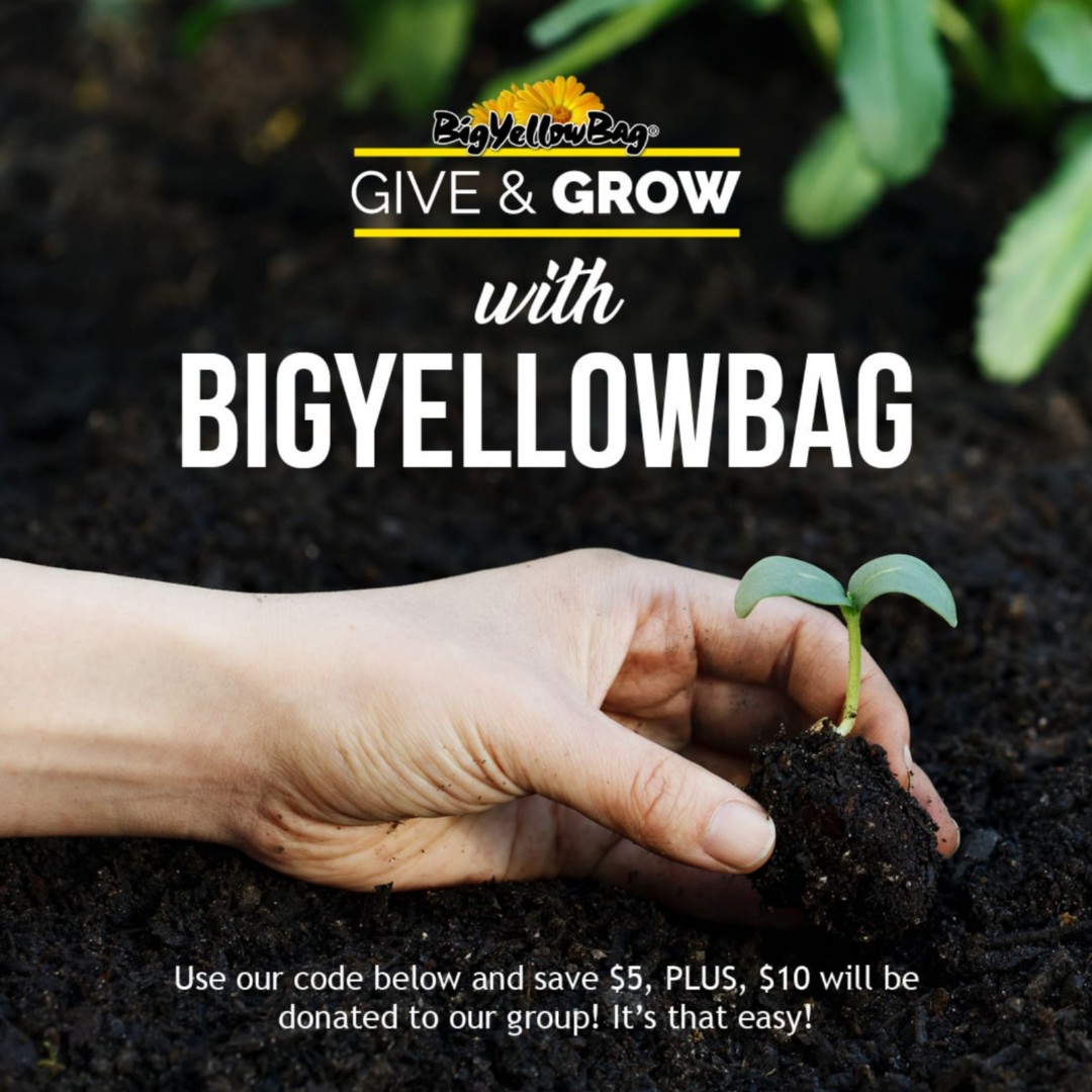 Spring is here!

When planning this year’s garden, help support CAFH by purchasing your Big Yellow Bag. 

Use promo code CAFH22 to SAVE $5 and $10 will be donated for every purchase.

To order, visit: bigyellowbag.com