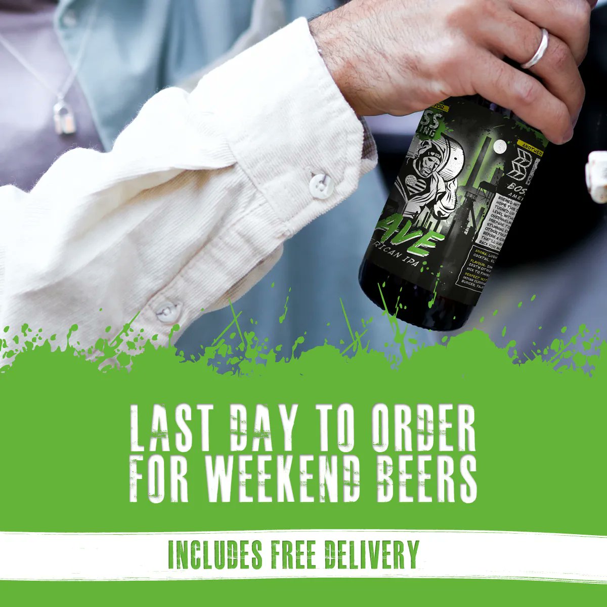 BossBrewingCo's tweet photo. You don't wanna be out of beer this weekend, make sure you check out our web shop
 #weekend #weekendvibes #beer #bossbrewing #summer https://t.co/wm45O4lQh7