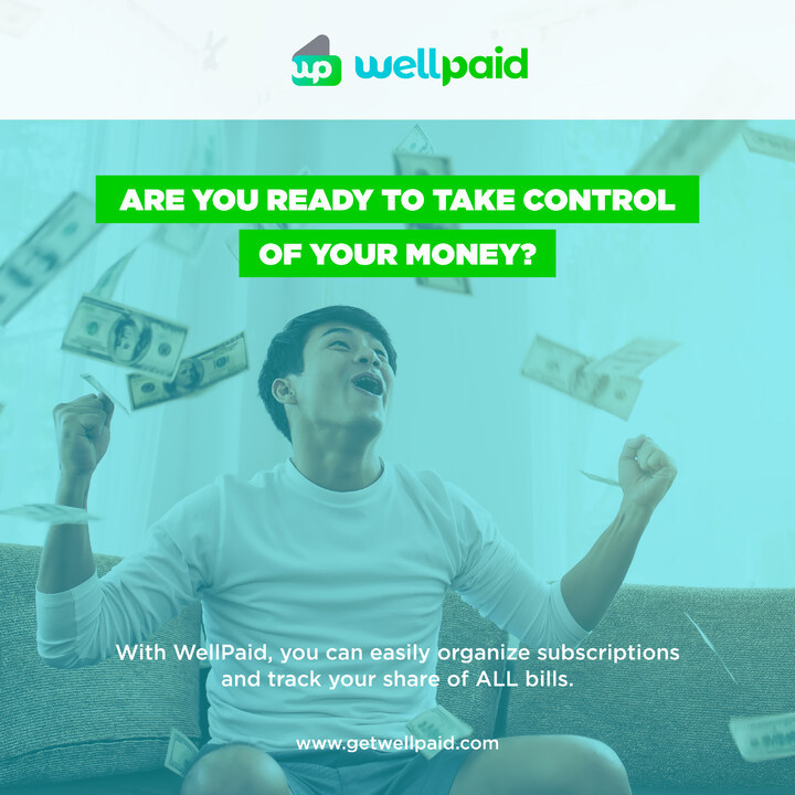 WellPaidInc's tweet photo. WellPaid lets you see all of your subscriptions in a simple list. You can even track that Verizon.
.
.
.#moneymanagement #moneymotivated https://t.co/LgwMlvkSVr