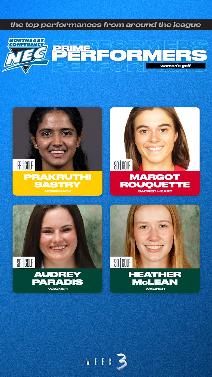 NEC Women's Golf tweet media