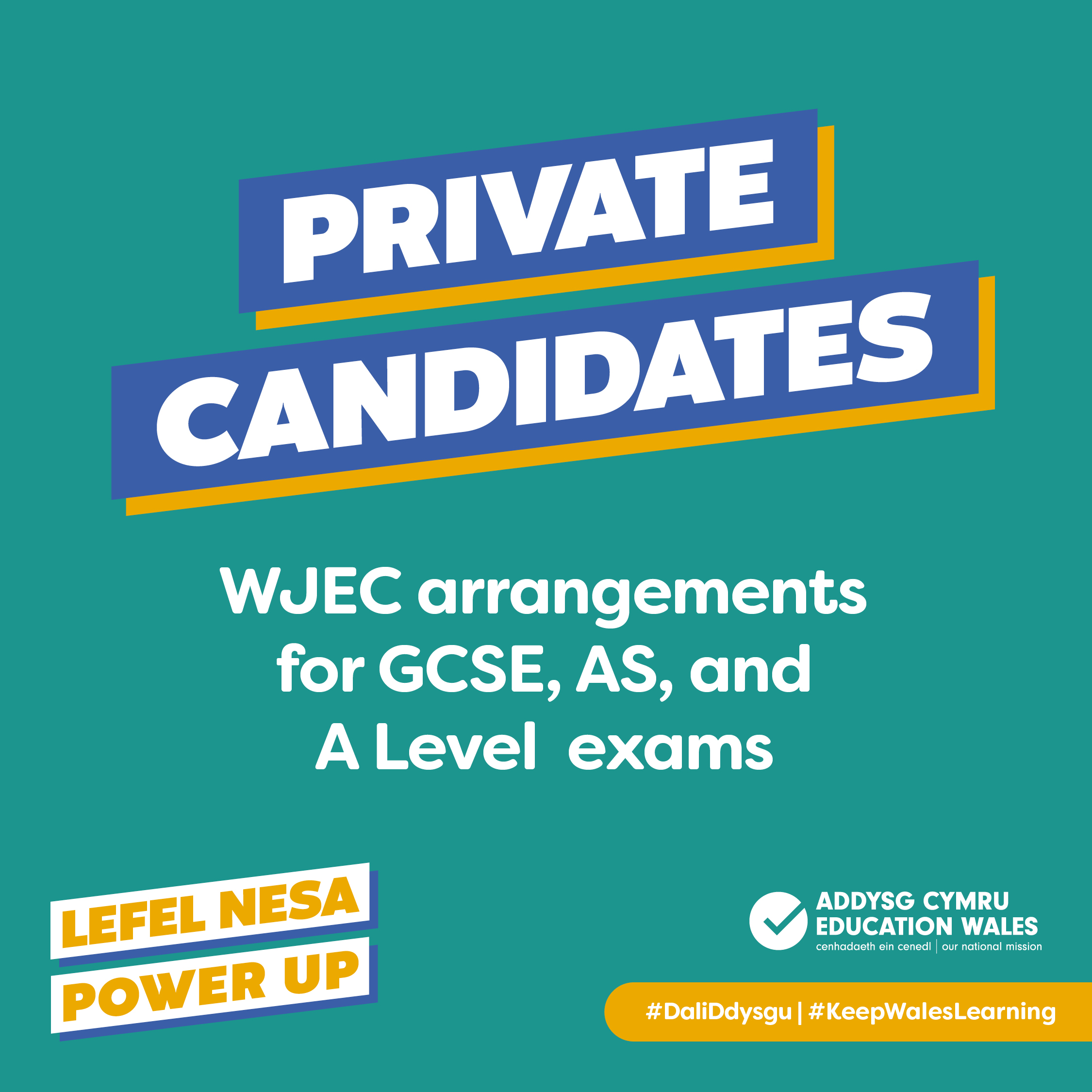 Welsh Government Education on Twitter "Private learners can find