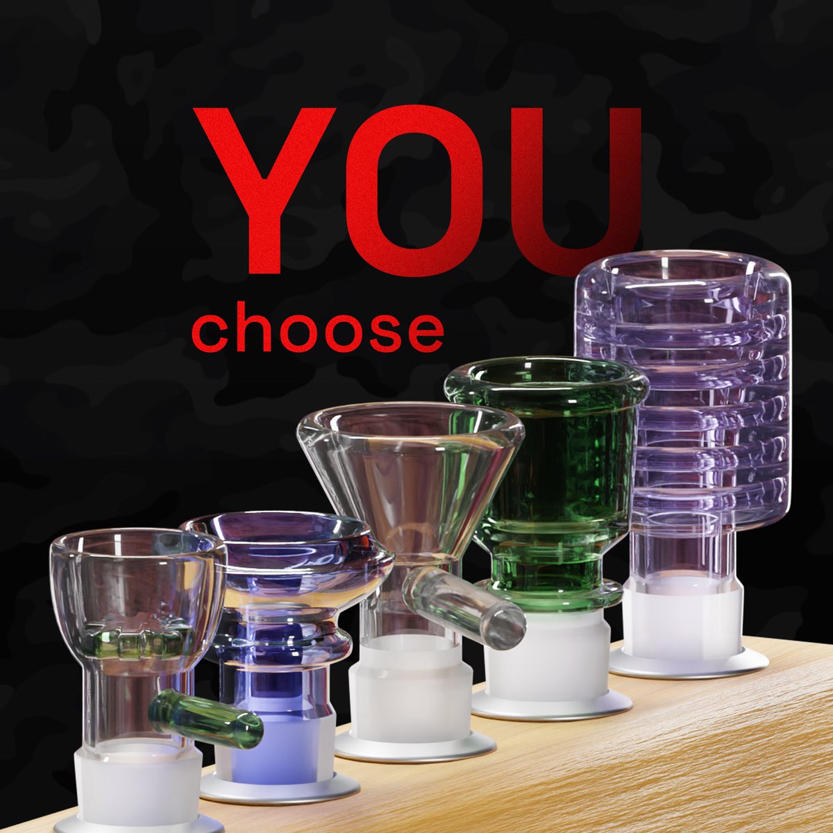 GreenBudKillers's tweet photo. Have you ever seen a project where you can create #NFT yourself? Choose your bong with us! 
Mint date: 4/20/22 https://t.co/Lu7gbYk0jk