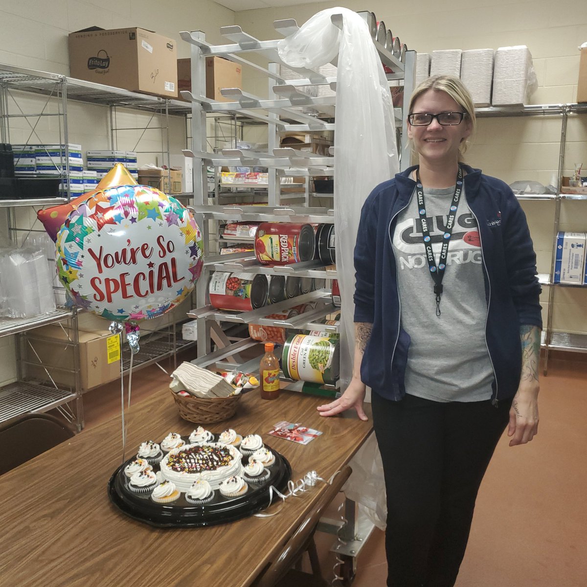 TNG_Hazleton's tweet photo. TNG Cares _  Congratulations to Lori Solarnick (VEMS), Terri Gliem(HTELC) and Stephanie Murphy (MMEMS) for all the compassion you show the students of Hazleton Area!  All our cafeteria staff Rocks! https://t.co/9aDYDZgEyT