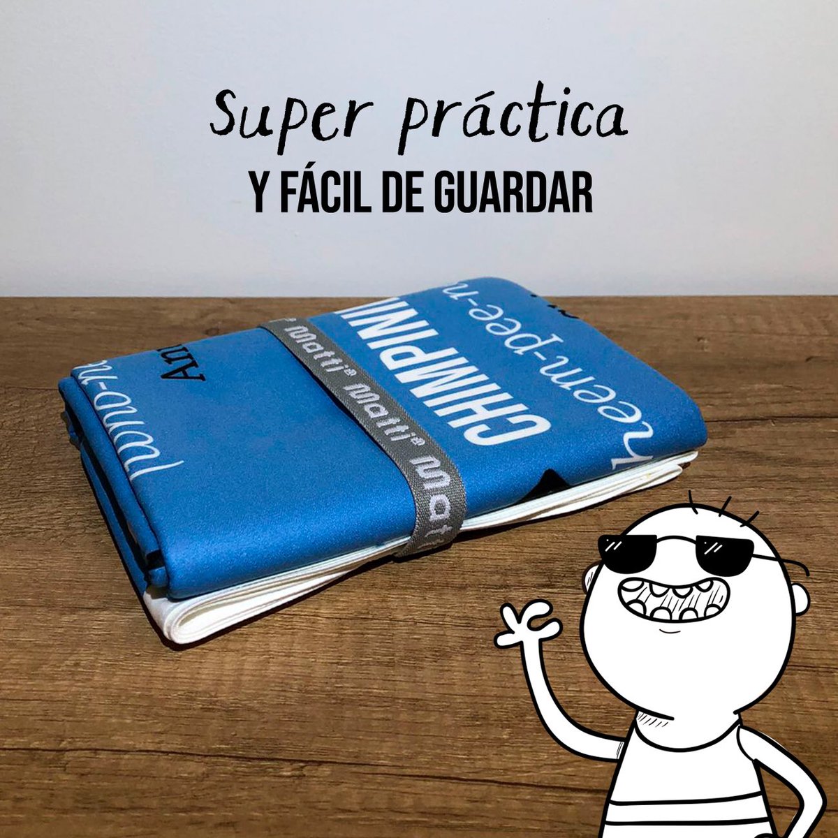 Guanaco2English's tweet photo. ⚠️BUZOS⚠️ 
New product alert para esta Semana Santa que está ahí nomasito ya! Toallas playeras de microfibra 😎🏖
Son suaves, secan en dos patadas, compactas y las más pipirisnais. 

Order yours now via DM; available para delivery en el área metropolitana. https://t.co/RKY7aCGEA7