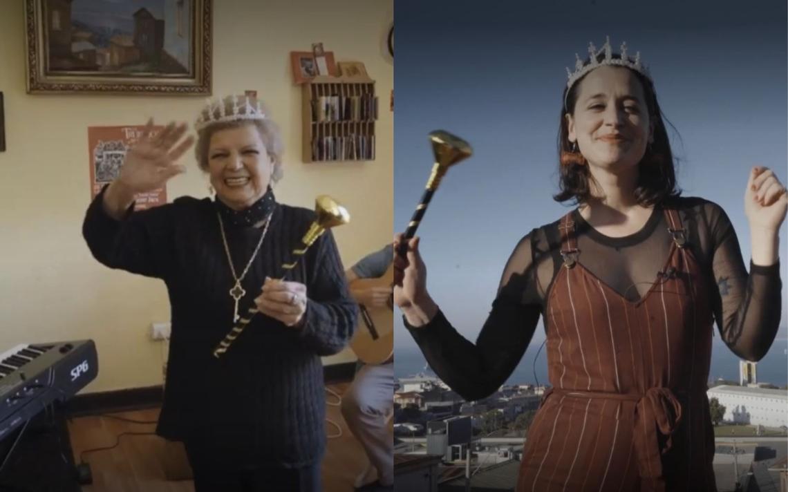 NTVChile's tweet photo. "Chile, país de Reyes" (@paisdereyes) en NTV nos presenta a dos voces de privilegiadas de Valparaíso

Desde el puerto compartimos con Lucy Briceño, considerada un "tesoro vivo" de la bohemia porteña y nos encandilamos con la música de Pascuala Ilabaca. -> https://t.co/mnkKtLt4rn https://t.co/DsKsl8kma5