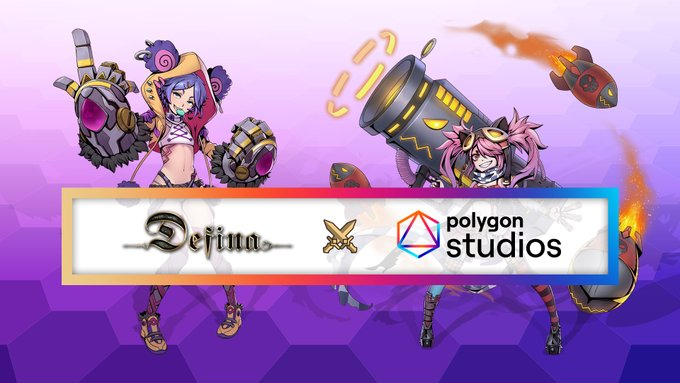 🎉 @Defina_Official expanding onto @0xPolygon
 
🎆 #DefinaFinance is a fascinating blockchain game that combines the concept of #DeFi & #NFT. Players are able to buy or collect various NFT Mystery Boxes to get heroes & weapons, and more.

🔽INFO
defina.finance 

#SNN1