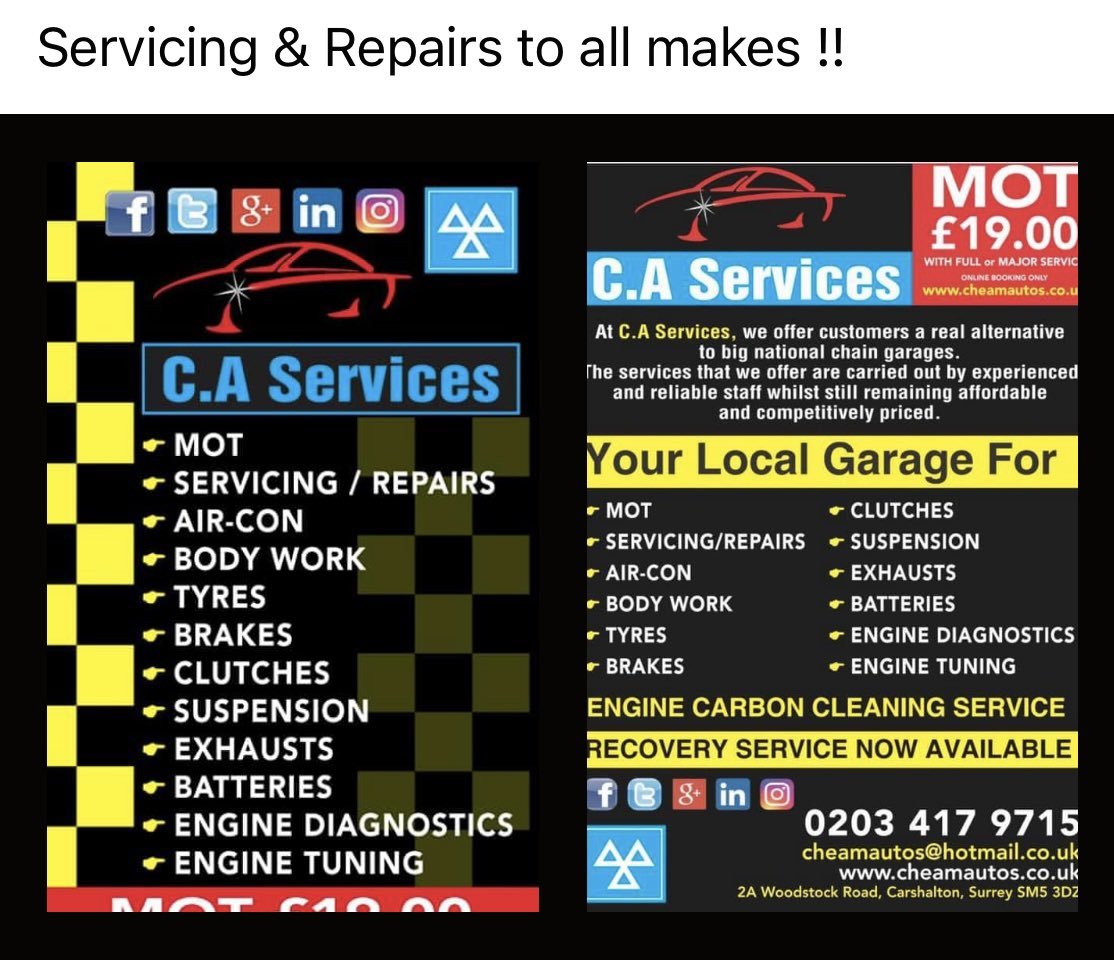 Cheam Auto Services tweet media
