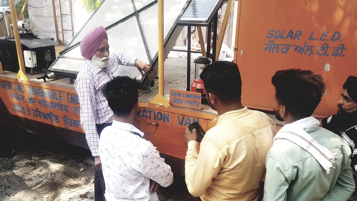 ISMARTIndia's tweet photo. The #ismart is thankful to the GIZ, Ministry of New and Renewable Energy (MNRE), Govt. of India and the state Government of Punjab, @Deloitte  and @ahasolar team for their great support in doing awareness activities in the city.
@giz_gmbh @giz_india @mnreindia @PunjabGovtIndia https://t.co/aXgMlF23Fx