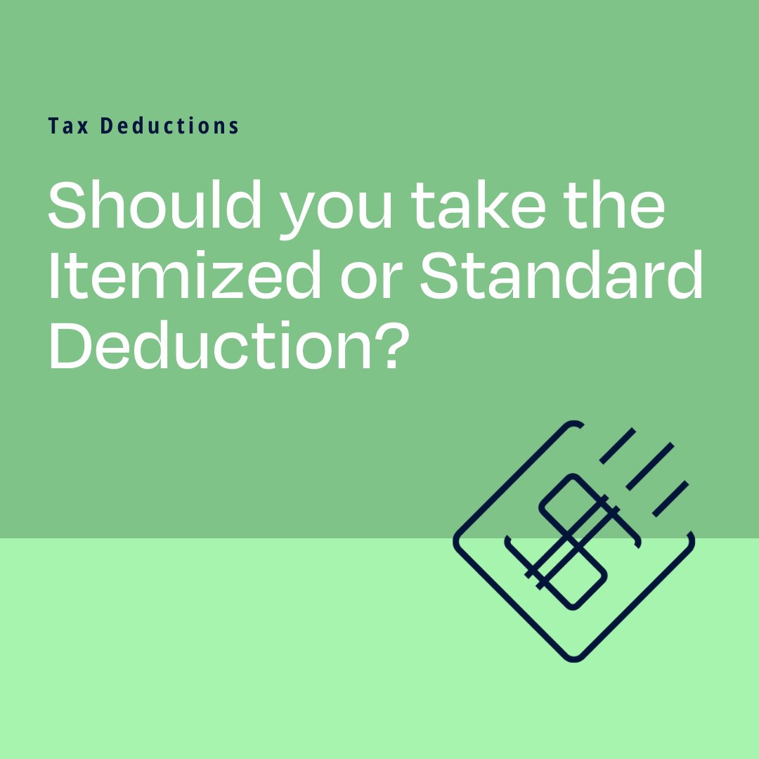 Padgett_IL's tweet photo. Is the total of your itemized deductions more than the standard deduction ($12,550 for singles or $25,100 for those married filing jointly)? You may be able to deduct this amount from your federal tax liability!

https://t.co/MExSiIw3Sc
#taxtips #padgett #ILtax #northshore https://t.co/R8QMkNBVV3
