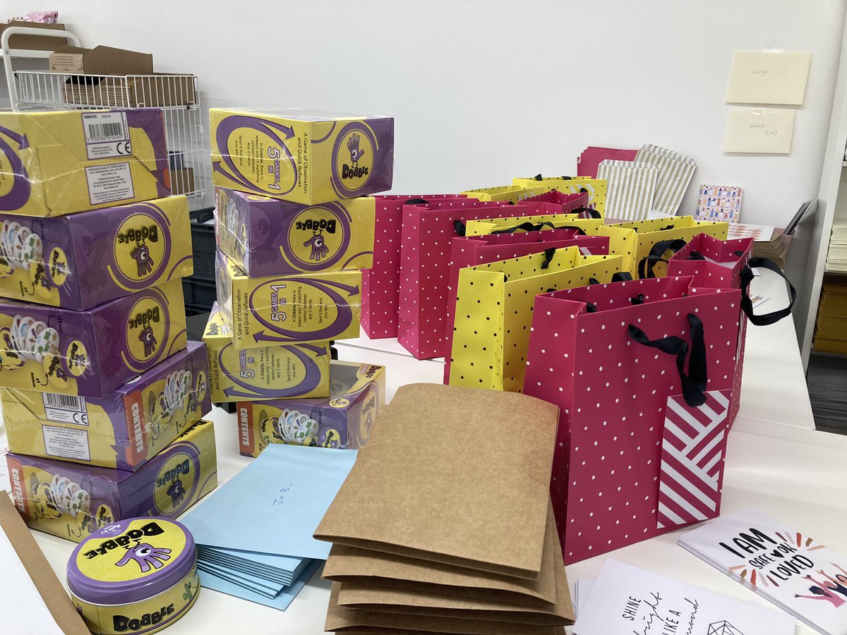 Making up some goodie bags for 11 incredible women. Can’t quite believe we started with 11 women and are finishing the programme with the same number. All achieving amazi things in the last 8 weeks. <a href="/gifted_women/">Gifted Women</a> <a href="/HipHipHooray_/">HipHipHooray.com</a>