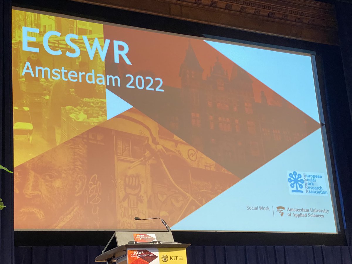 VoiceBoxInc1's tweet photo. Excited to be part of European Social Work Research Association Conference in Amsterdam #ESWRA2022
Meeting up ‘in the flesh’ @SUABManMet https://t.co/sAtobgBW6h